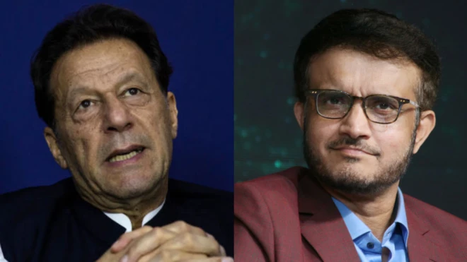 सौरव गांगुली और इमरान ख़ान