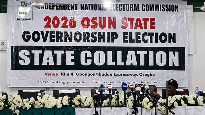Inec collation centre for Osun state govnorship election