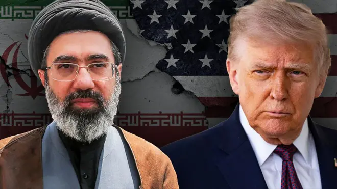 Трамп и лидер Ирана 