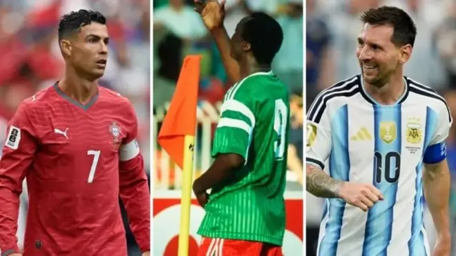 Cristiano Ronaldo iyo Lionel Messi ayaa rikoorro cusub ka dhigay Koobka Adduunka ee 2026, hase yeeshee ma aha ciyaartoyda ugu da'da weyn ee abid gool ka dhaliya tartanka. Rikoorkaas taariikhiga ah waxaa weli haya Roger Milla ee Cameroon.