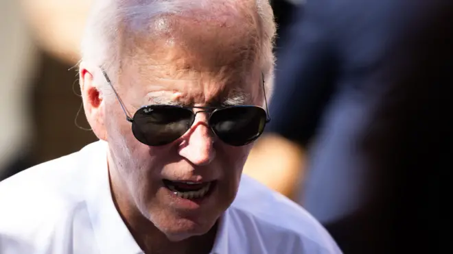 Джо Байден 7 июля 2024 года