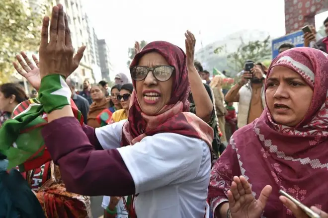 تحریک انصاف، کارکن، خواتین