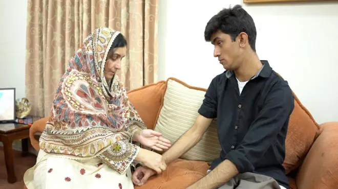 دماغی فالج سے متاثرہ حسن رحمان