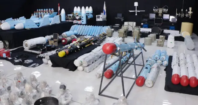 تسلیحات ایرانی ارسالی برای حوثی‌های یمن