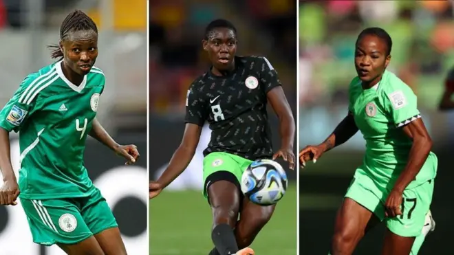 Perpetua Nkwocha, Asisat Oshoala da Francisca Ordega