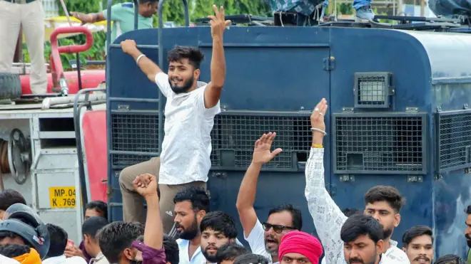 भोपाल में किसान