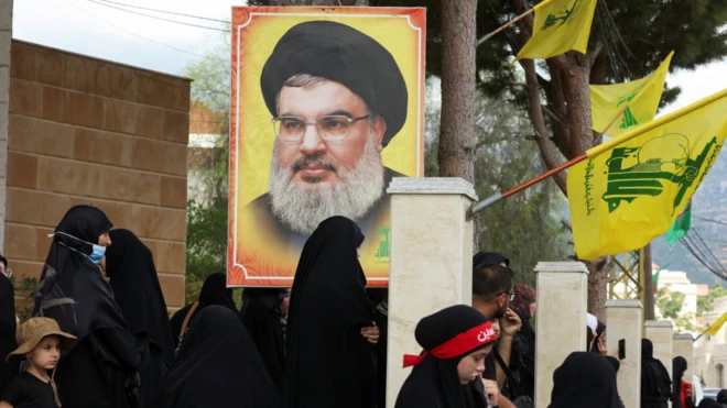 صورة لحسن نصر الله