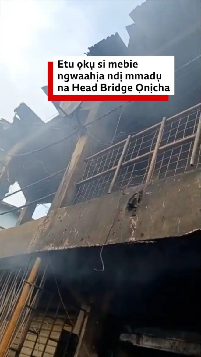 Etu ọkụ si mebie ọtụtụ ngwaahịa ndị mmadụ n'ụlọahịa dị n'Anambra steeti