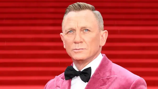 Daniel Craig attends the World Premiere of "NO TIME TO DIE" at the Royal Albert Hall on September 28, 2021 in London,