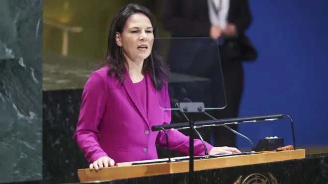  أنالينا بيربوك، رئيسة الجمعية العامة للأمم المتحدة.