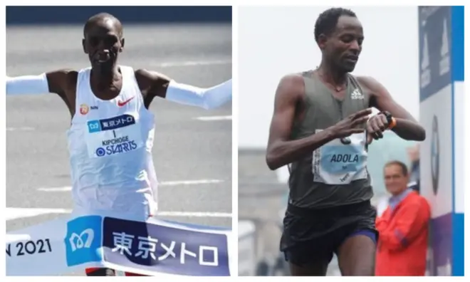 Eliwuud Kipchoogee fi Guyyee Adoolaa