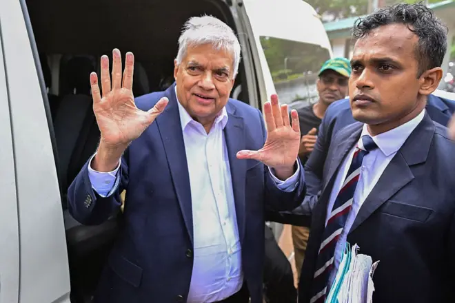 Former president Ranil Wickremasinghe