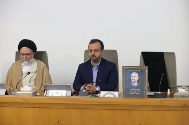 اجتماع الحكومة الإيرانية الأول بعد مصرع وزير الخارجية