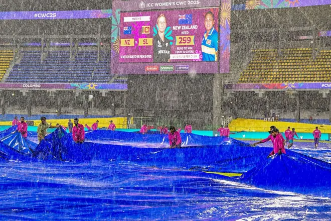 ලෝක කුසලානයක් සඳහා ක්‍රිකට් ක්‍රීඩිකාවන් වසර 4ක් බලා සිටිය ද, ශ්‍රී ලංකාවේ තරගවලට සහභාගි වන කණ්ඩායම් රැසකට මේ වන විට සිදුව ඇත්තේ ක්‍රීඩා කිරීමට නොව වැස්ස දෙස බලා සිටීමට ය. 