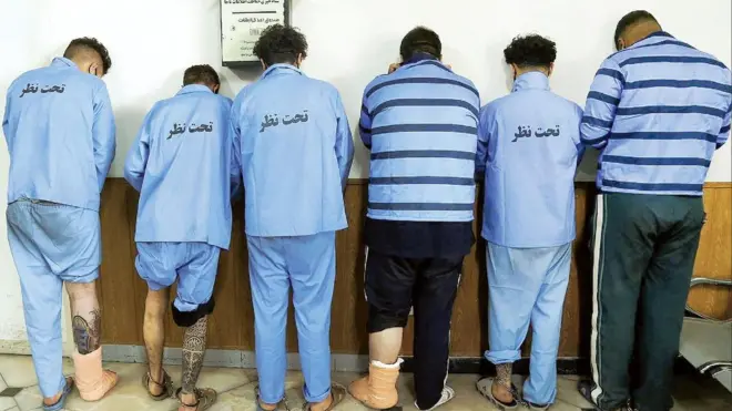 دستگیری مجرمان  و زورگیرها درتهران