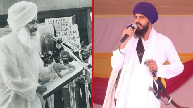 ਜਗਜੀਤ ਸਿੰਘ ਚੌਹਾਨ ਅਤੇ ਅਮ੍ਰਿਤਪਾਲ ਸਿੰਘ 