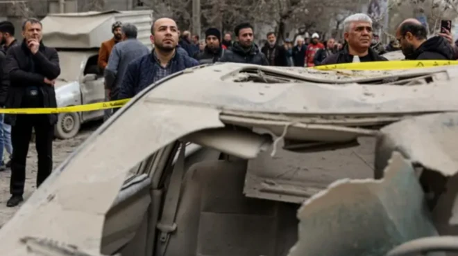 Tehranda dağıntılar 