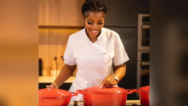Hilda Baci di Nigerian chef wey dey attempt to break Guinness world record