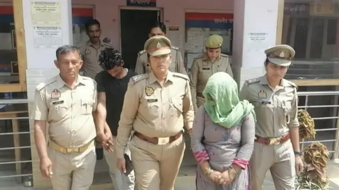 पोलिसांनी सांगितलं की मृताच्या पत्नीला आणि त्याच्या मित्राला अटक करण्यात आली आहे आणि त्यांनी त्यांचा गुन्हा कबूल केला आहे.