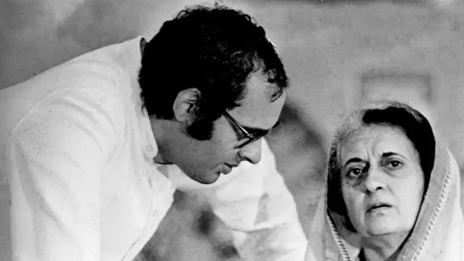 इंदिरा गांधी और संजय गांधी