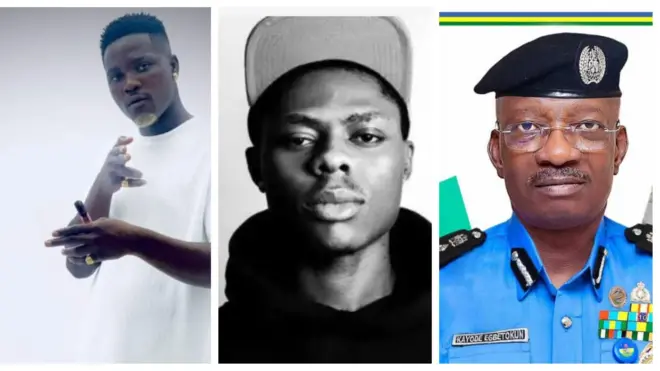 Primeboy, Oloogbe Mohbad ati Ọga ọlọpaa Naijiria, Kayode Egbetokun.