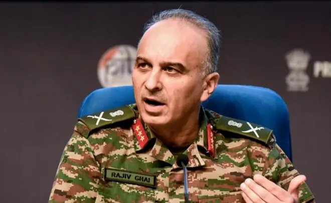 भारताचे डीजीएमओ लेफ्टनंट जनरल राजीव घई
