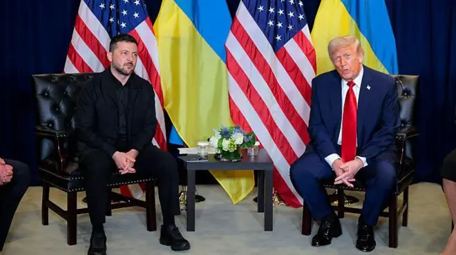 Зеленский и Трамп