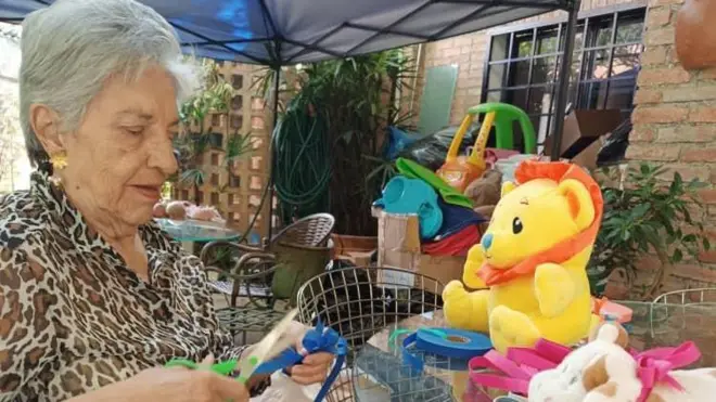Gladys Palacios del Hospital de Peluches