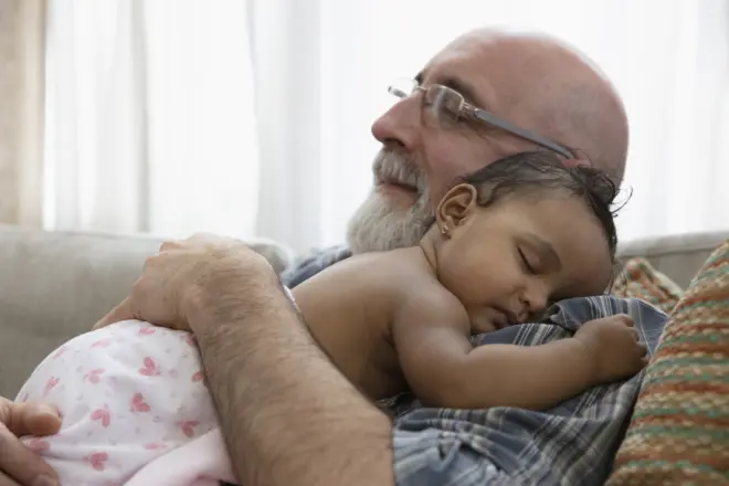 بڑھاپے میں والد 