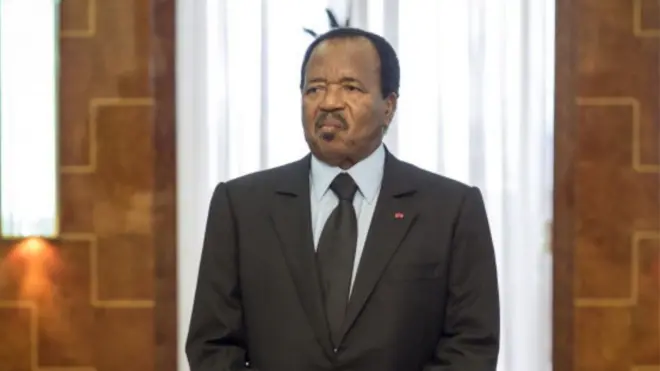 President of Cameroon Paul Biya