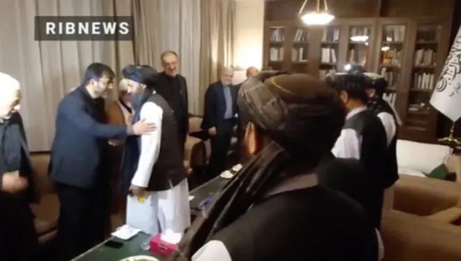 دیدار با مقام های افغانستان