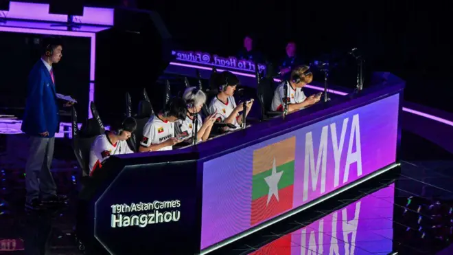 အာရှအားကစားပြိုင်ပွဲ Esport ပြိုင်ပွဲမှာ ယှဥ်ပြိုင်နေတဲ့မြန်မာအသင်း