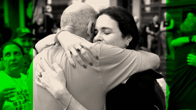 Itzik Horn, padre del secuestrado israelí Eitan Horn