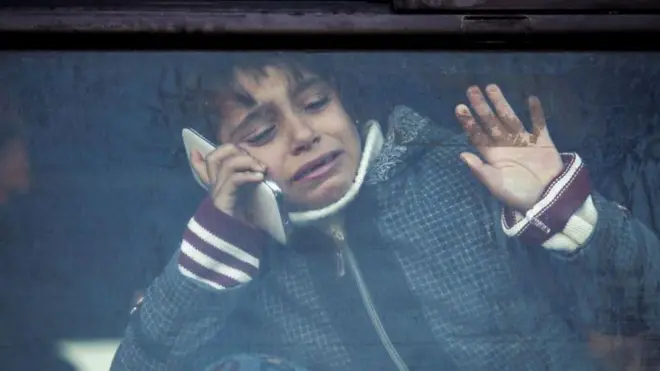 গাজা উপত্যকায় এক শিশু।