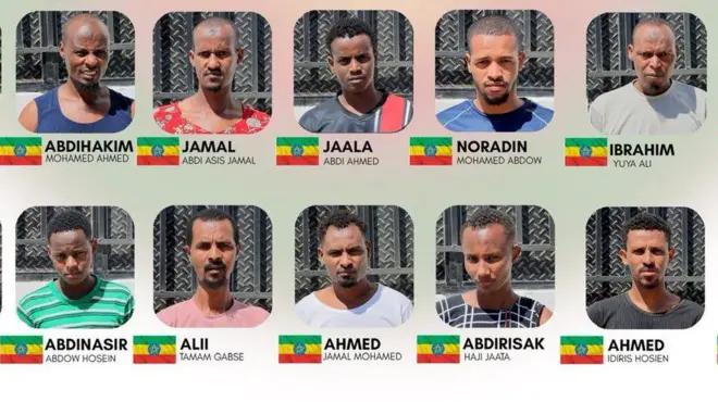 በፑንትላንድ ኃይሎች የተያዙት ተዋጊዎች