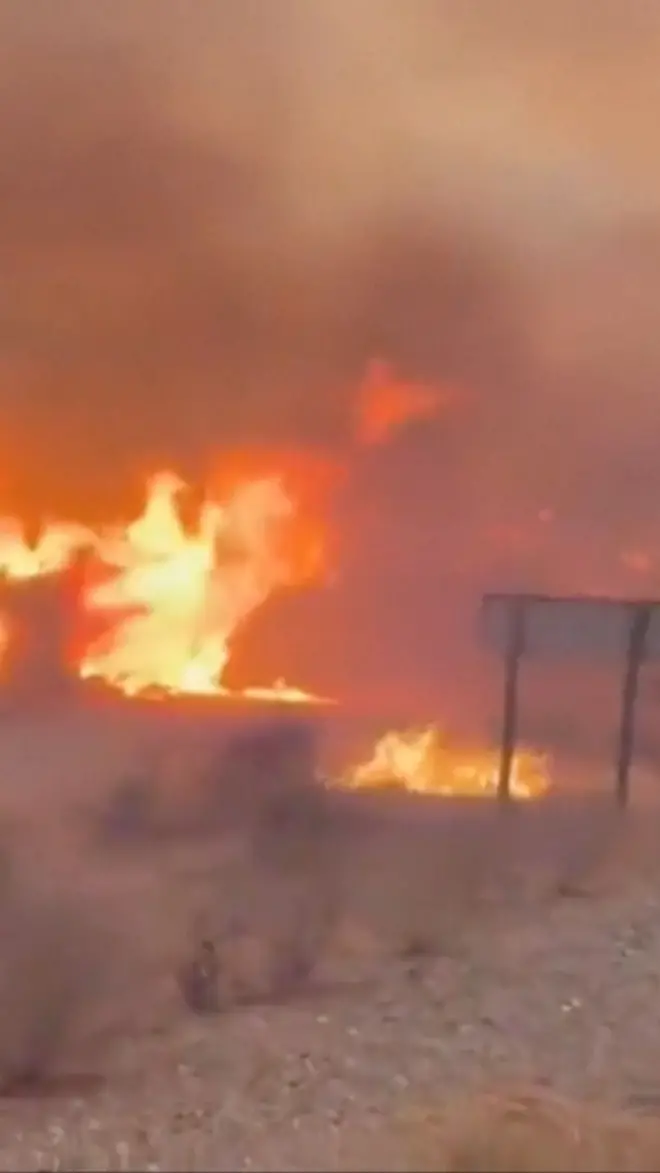 Incendios en España