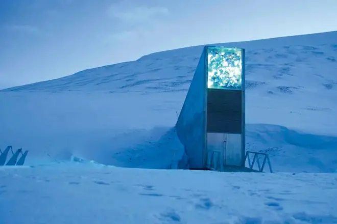 picha ya Svalbard Global Seed Vault