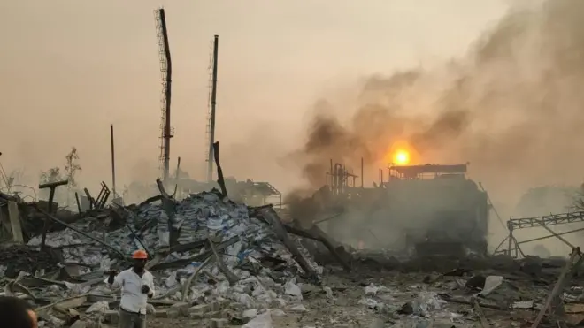 సంగారెడ్డిలో అగ్నిప్రమాదం