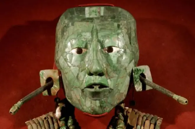La máscara de jade del rey Pakal 