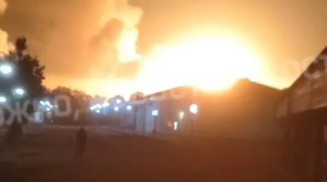 взрыв в Торопце