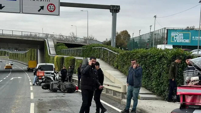 Kazanın ardından olay yeri