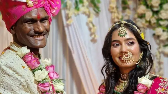 రిషబ్, సోనాలీ దంపతులు