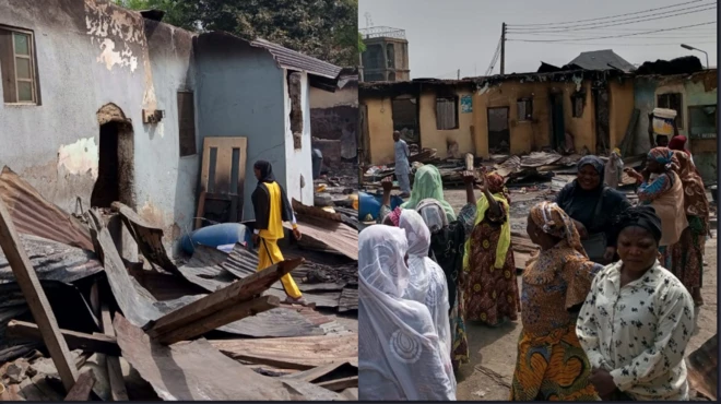 Àwọn tó pàdánù dúkìá wọn sínú ilé yó jóná ní Ilorin 