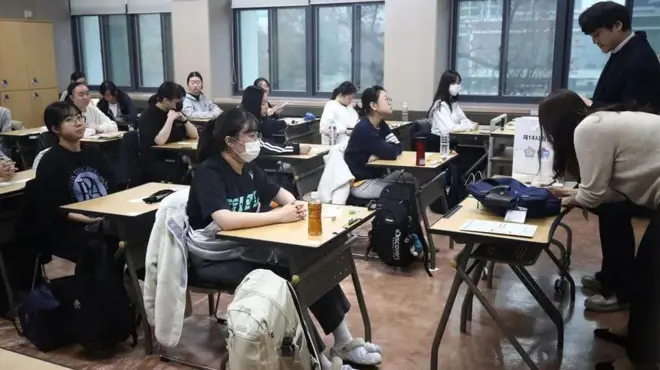Ujian masuk universitas di Korea Selatan