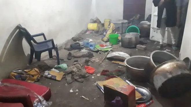 Mana baqattoonni keessa turan