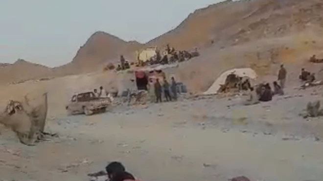 د پېښې د ځای یو انځور