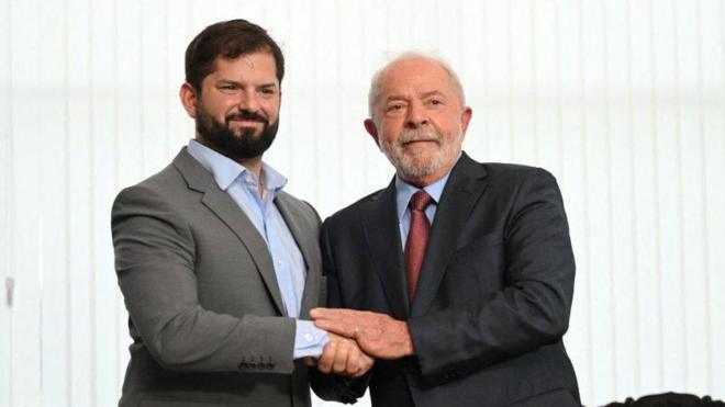Boric e Lula