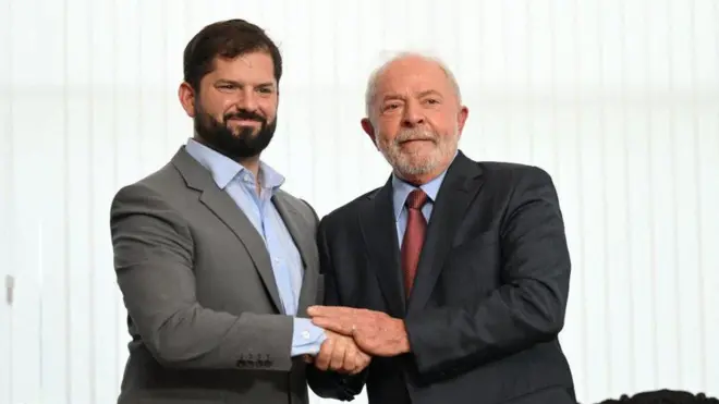 Boric e Lula