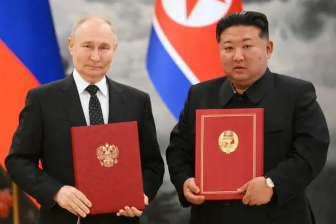 Putin ve Kim Jong Un anlaşma imzaladı