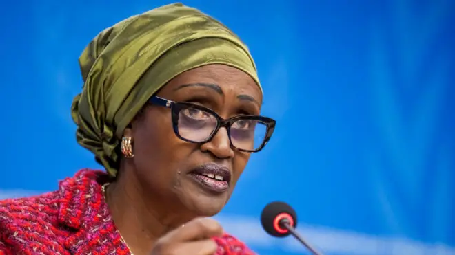 Winnie Byanyima umukuru wa ONUSIDA/UNAIDS
